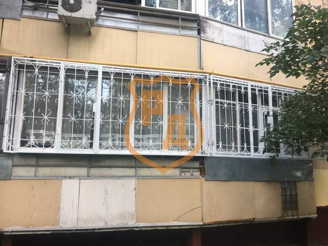 балконная решетка, эскиз ежи